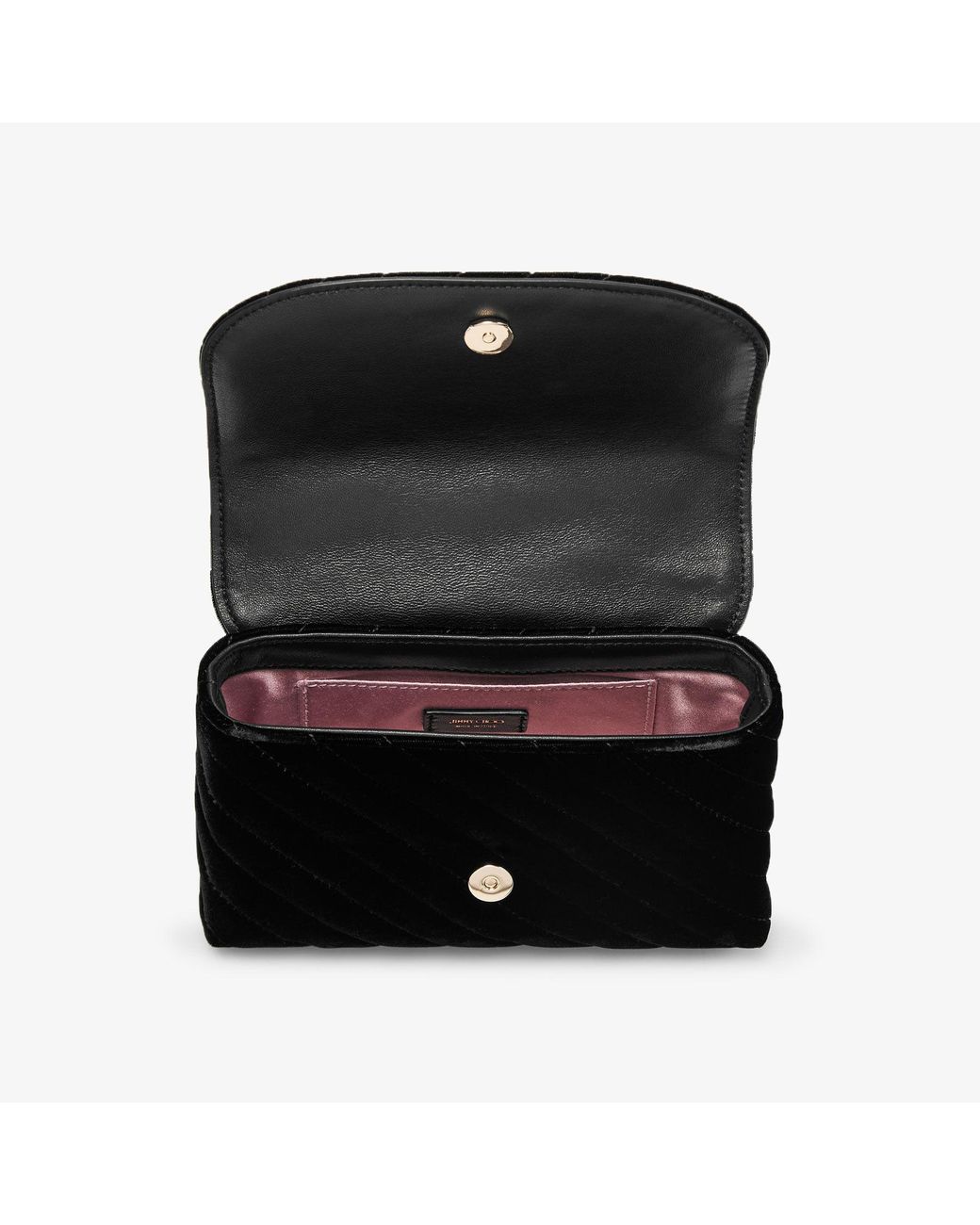 Jimmy Choo Black Curve Cross Body Small
