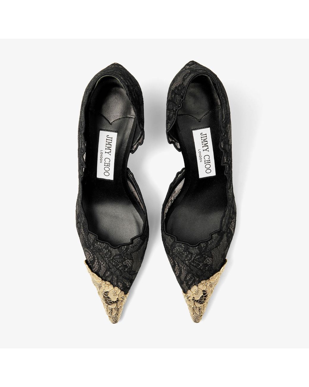Jimmy Choo Black Faiz Pump 65