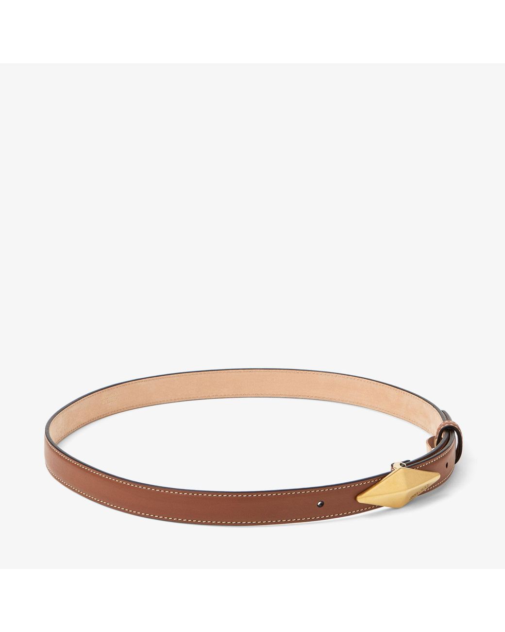 Jimmy Choo Pink Diamond Clasp Belt