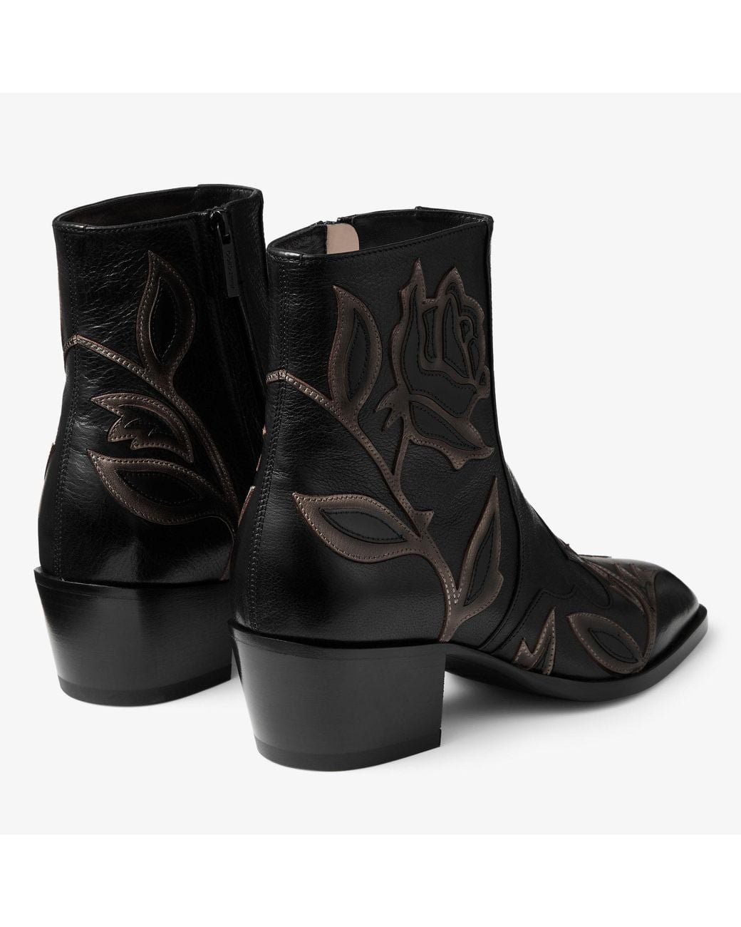 Jimmy Choo Black Wilder Boot for men