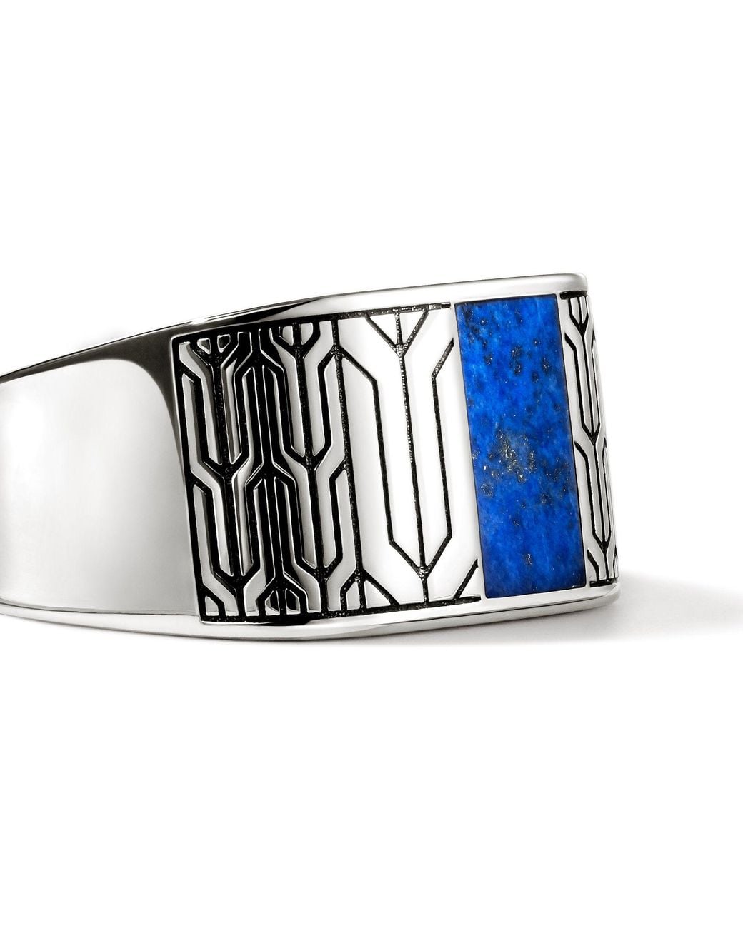 John Hardy Blue Band Ring for men