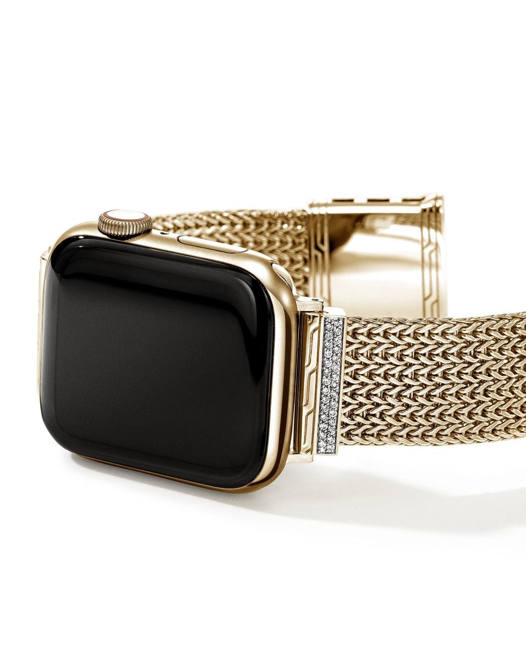 John Hardy Black Smartwatch Strap, 18Mm for men