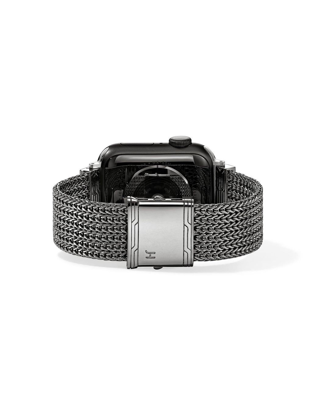 John Hardy Black Smartwatch Strap, 18Mm for men