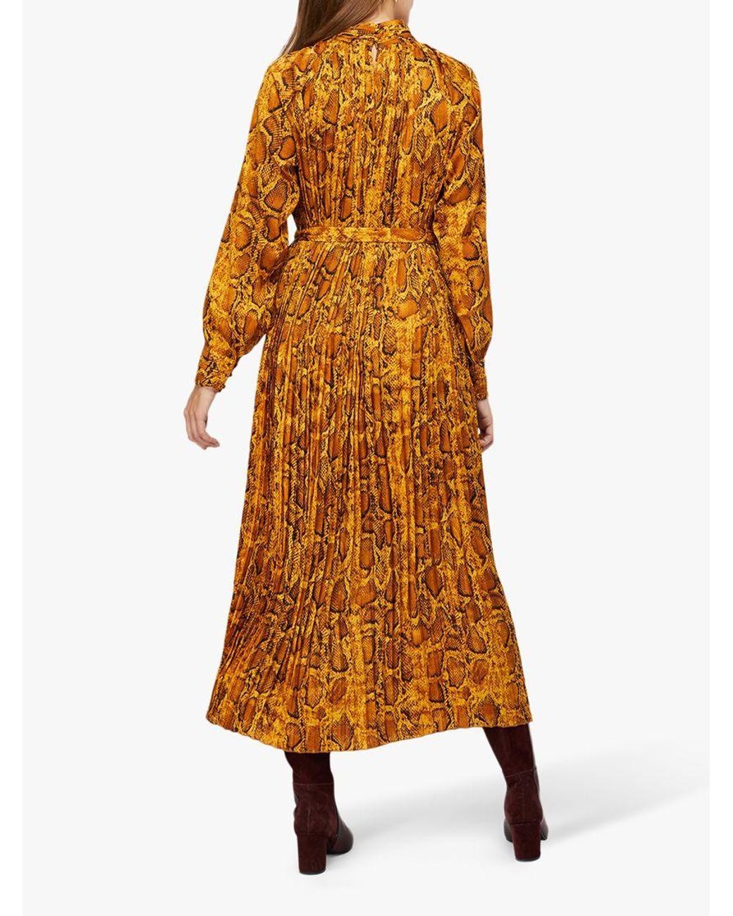 monsoon snake print dress