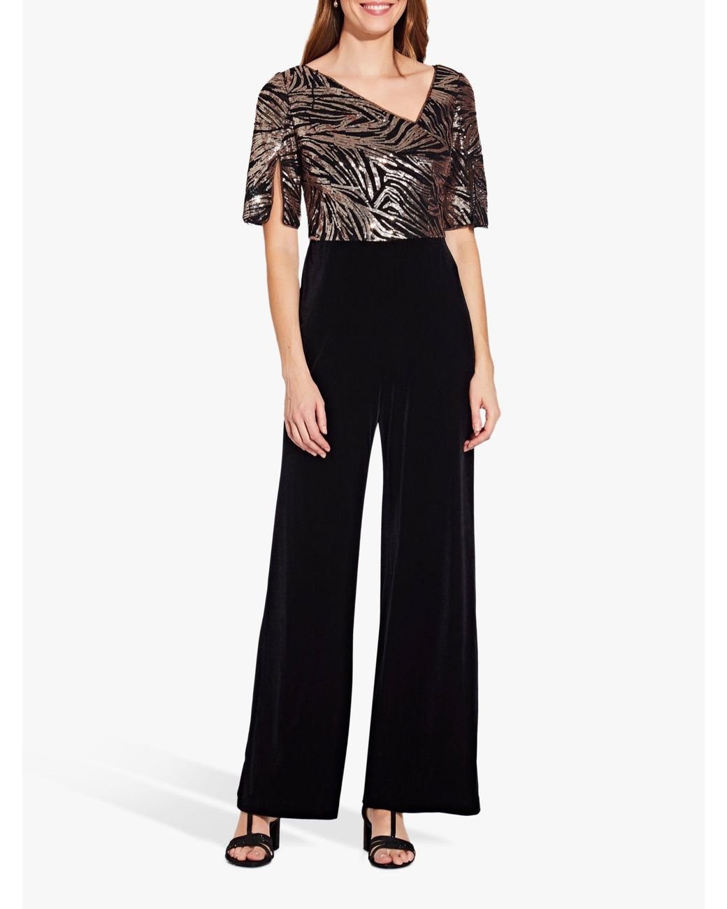 adrianna papell jumpsuit lord and taylor