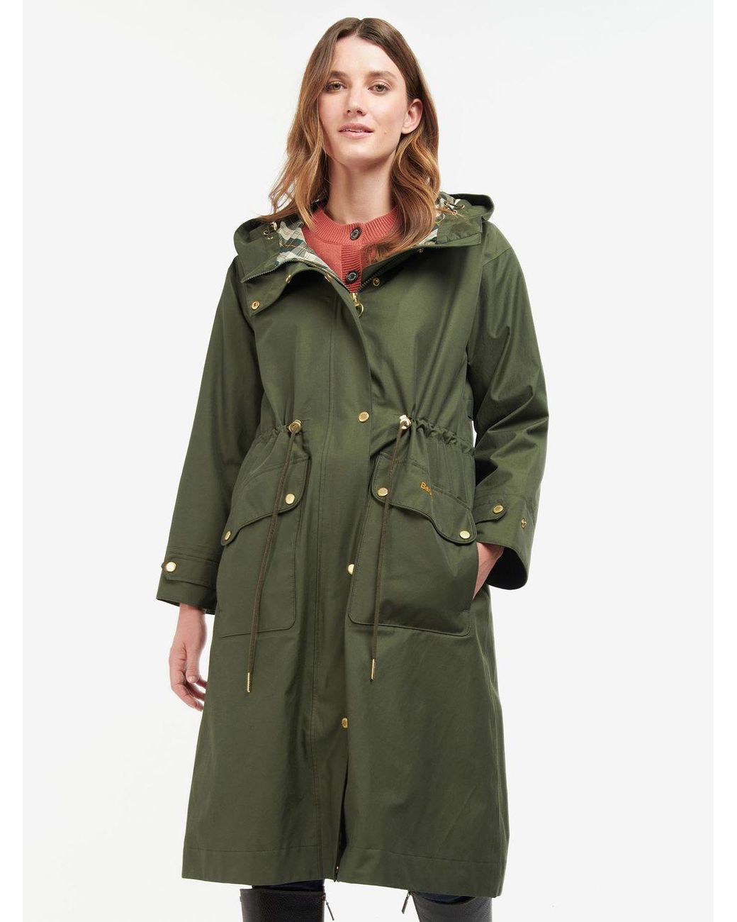 Barbour Blue Bell Jacket in Green | Lyst UK