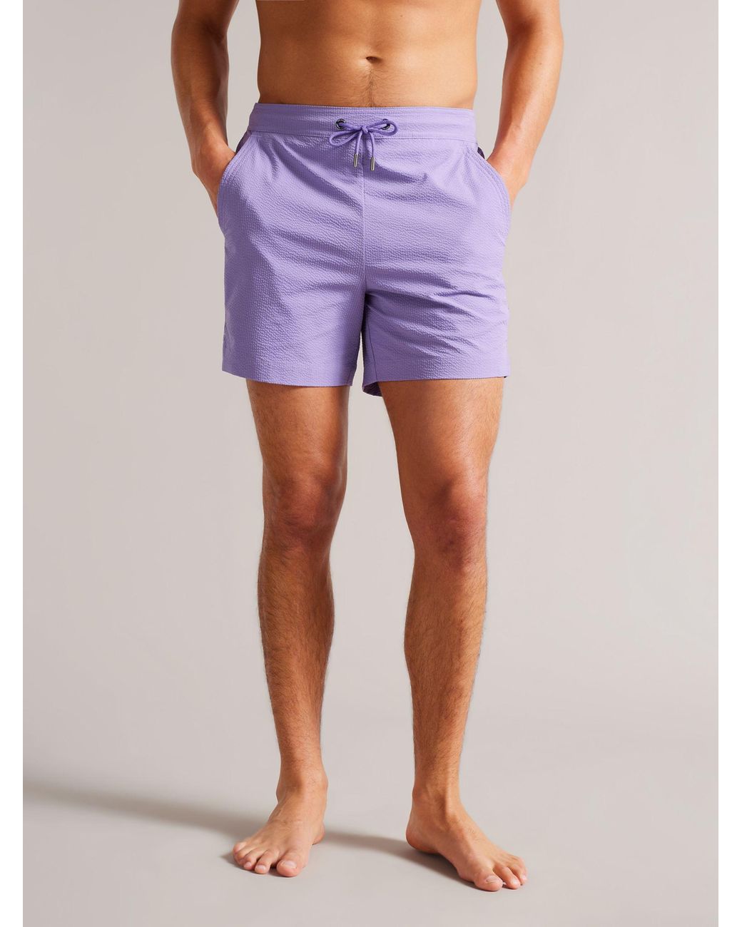 Ted Baker Colne Swim Shorts in Purple for Men Lyst UK