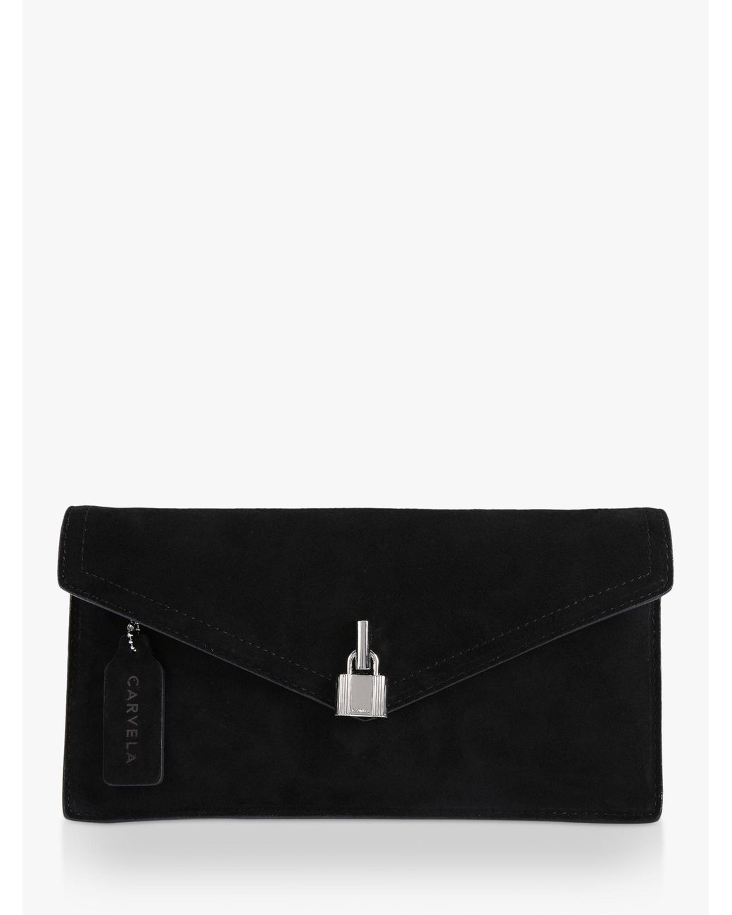 Carvela Kurt Geiger Vanity Clutch Bag in Black | Lyst UK