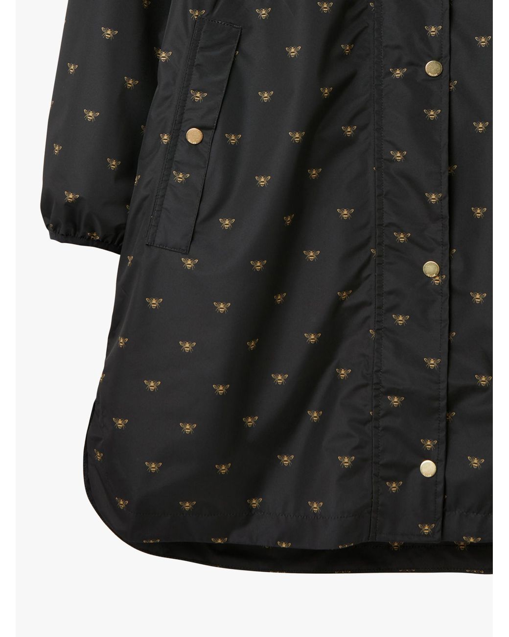 Joules Waybridge Bee Raincoat in Black | Lyst UK