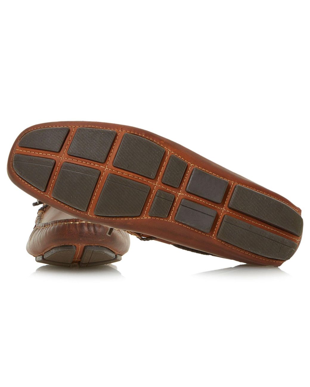 Dune Barnacle Leather Driving Loafers 