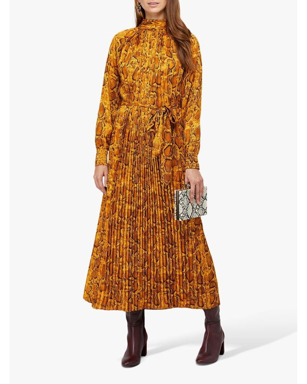 monsoon snake print dress