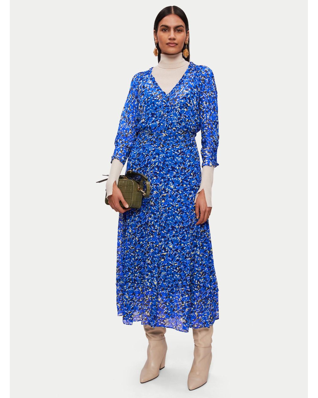 Jigsaw blue outlet dress