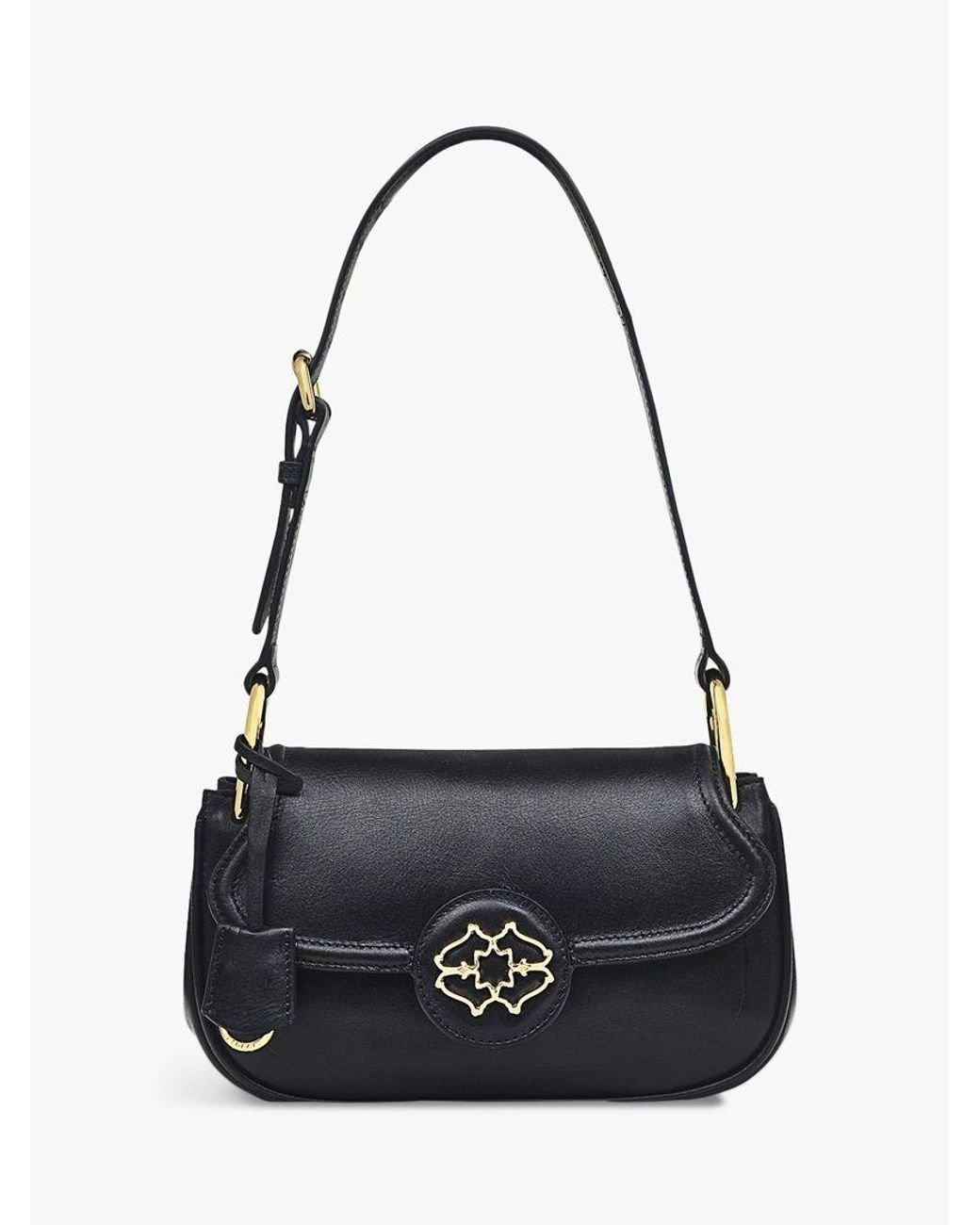 Radley Camley Road Small Flapover Shoulder Bag in Black Lyst UK