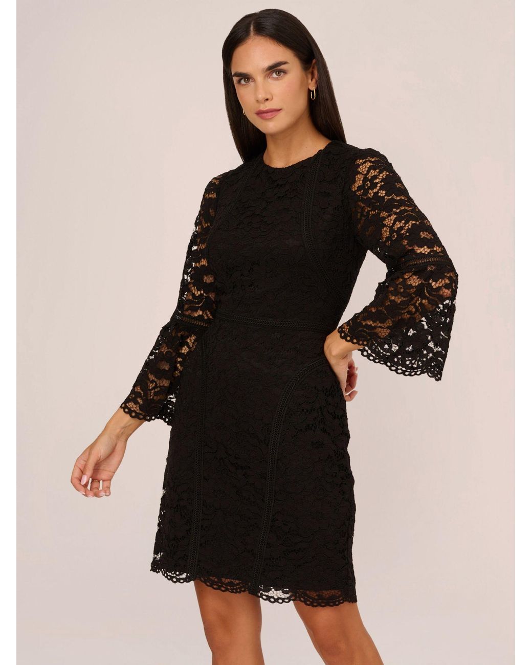 Adrianna papell cheap black dress