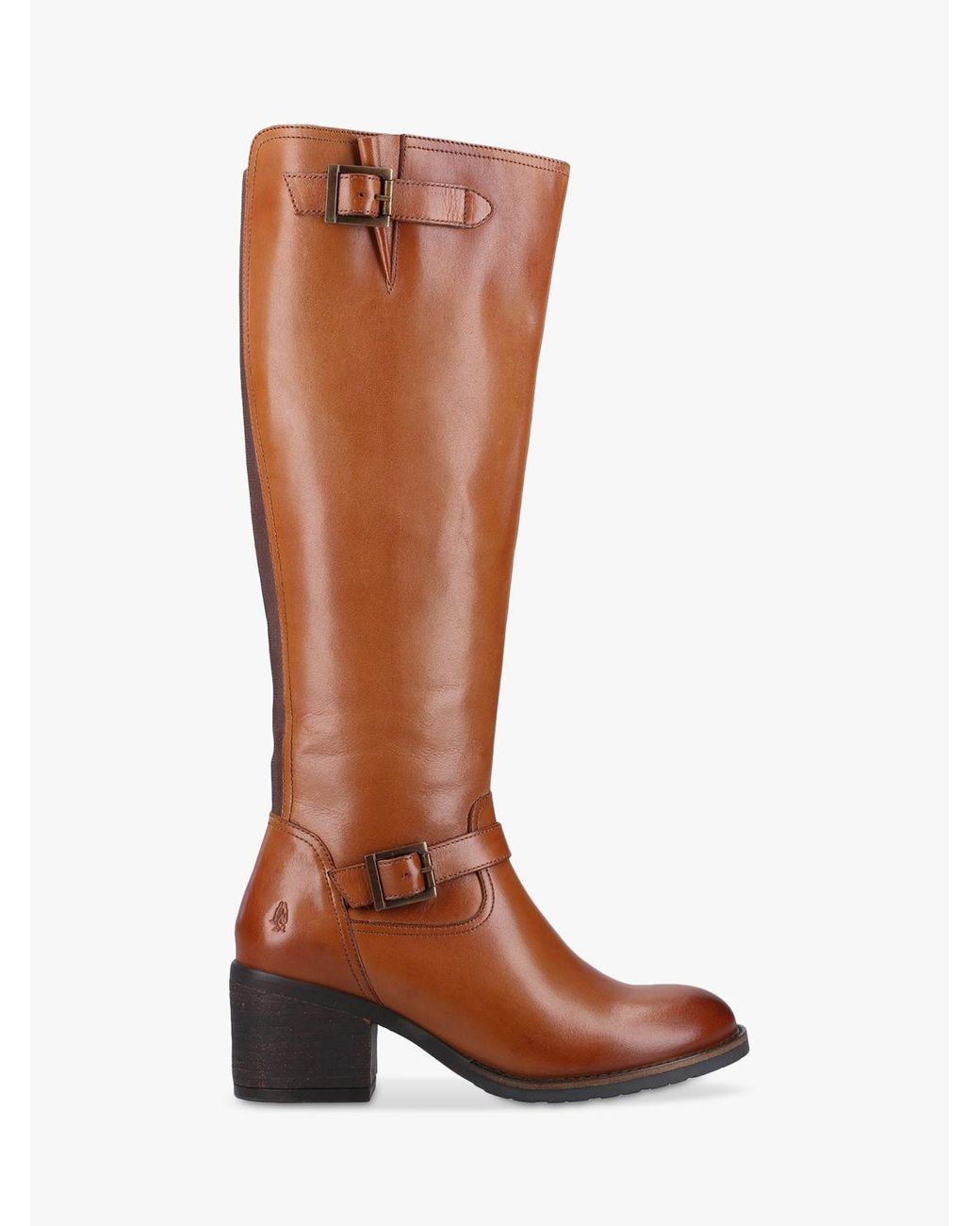 Hush Puppies Heidi Leather Knee High Boots in Brown | Lyst UK