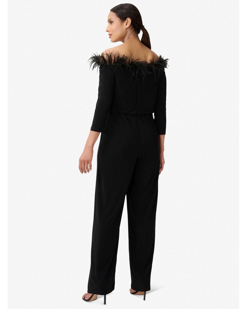 Adrianna papell hotsell jumpsuit black
