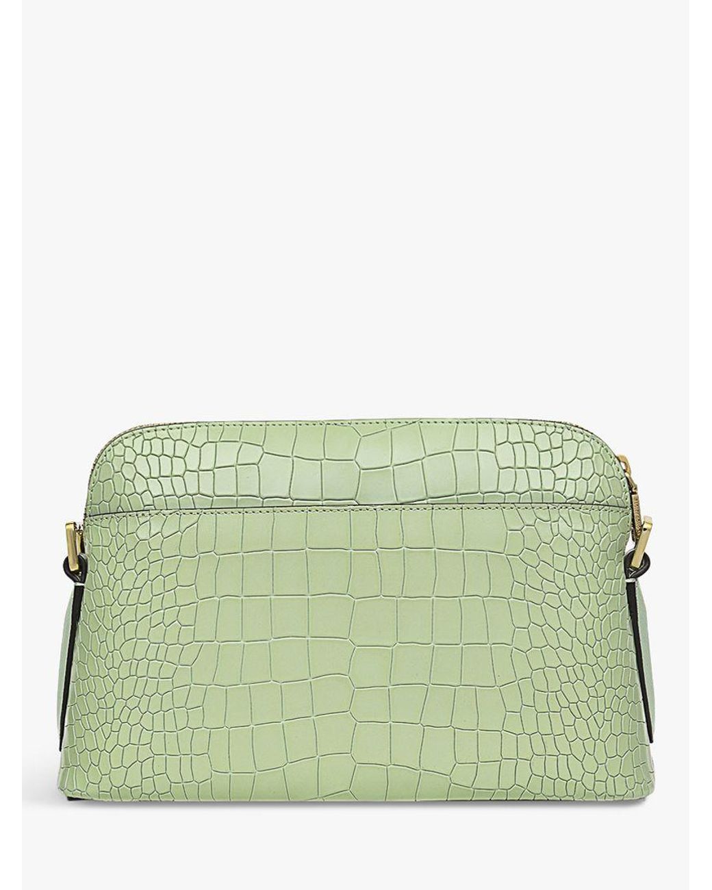 Radley Liverpool Street 2.0 Croc Leather Cross Body Bag in Green Lyst UK