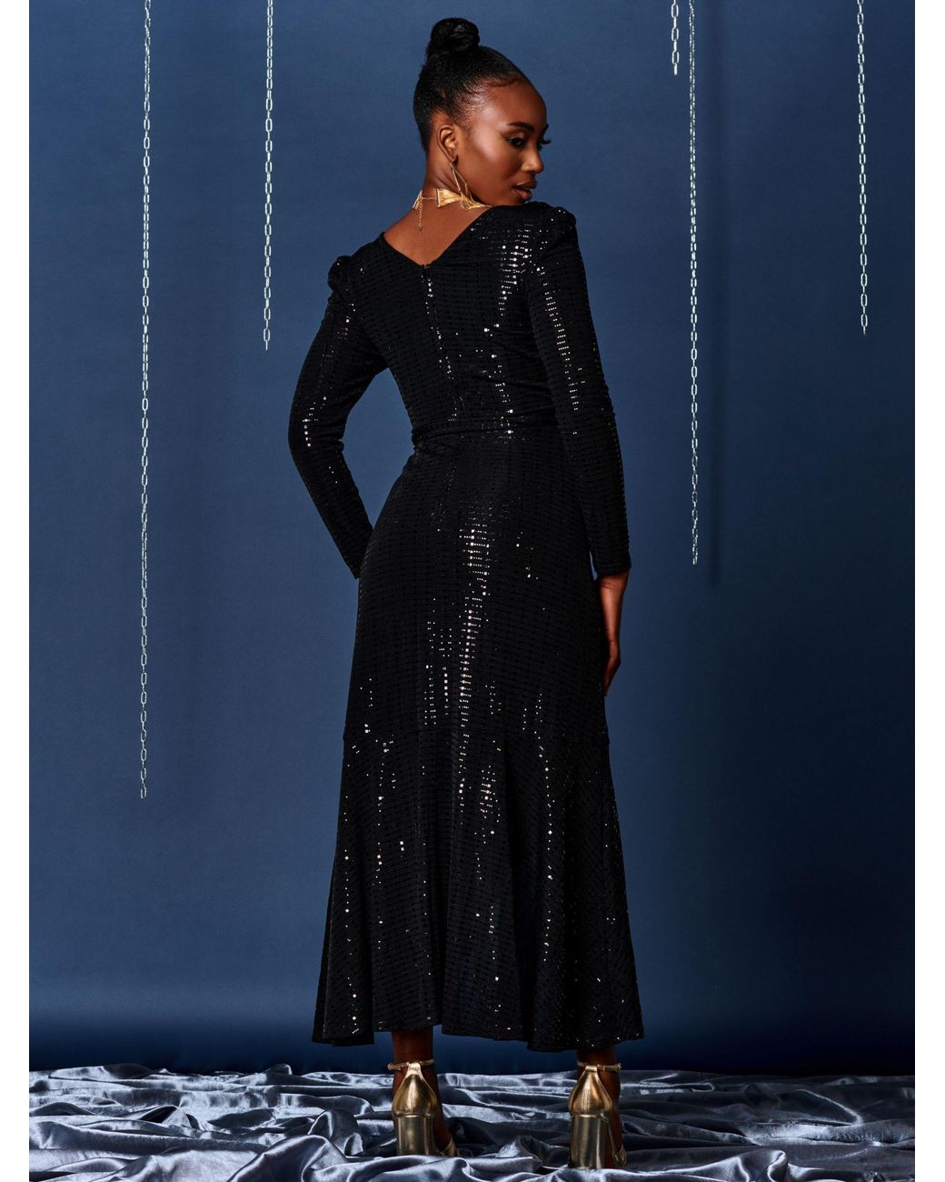 Jolie moi black clearance dress