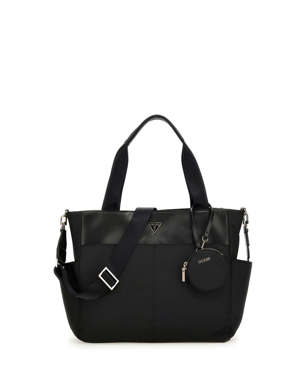 Guess Eco Gemma Shopper Tote Bag in Black | Lyst UK