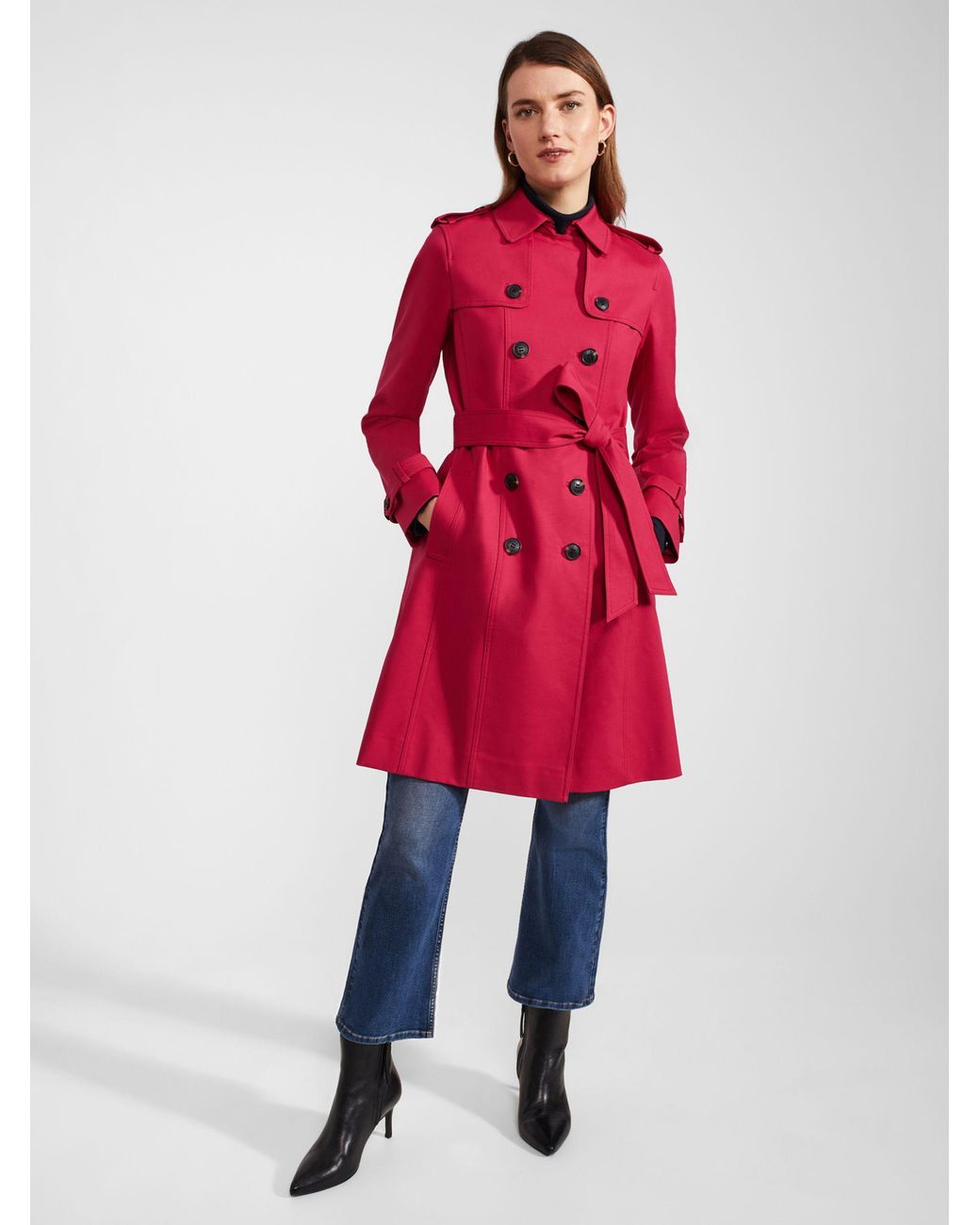 Hobbs red coat sale sale