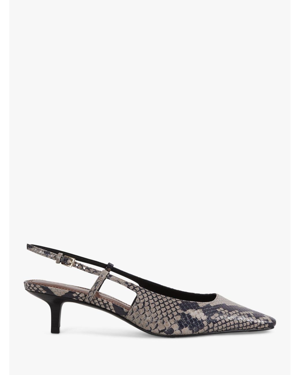 Snake kitten heels shop