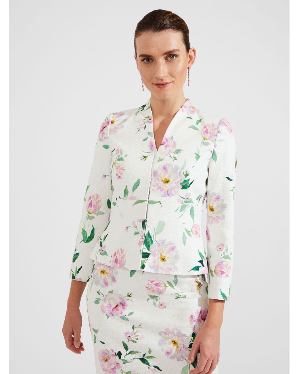 Hobbs white jacket top