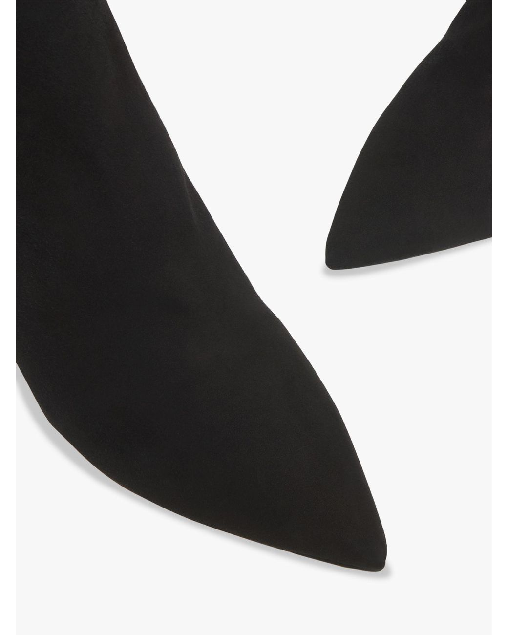 L K Bennett L K Bennett Tamara Suede Ankle Boots In Black Lyst