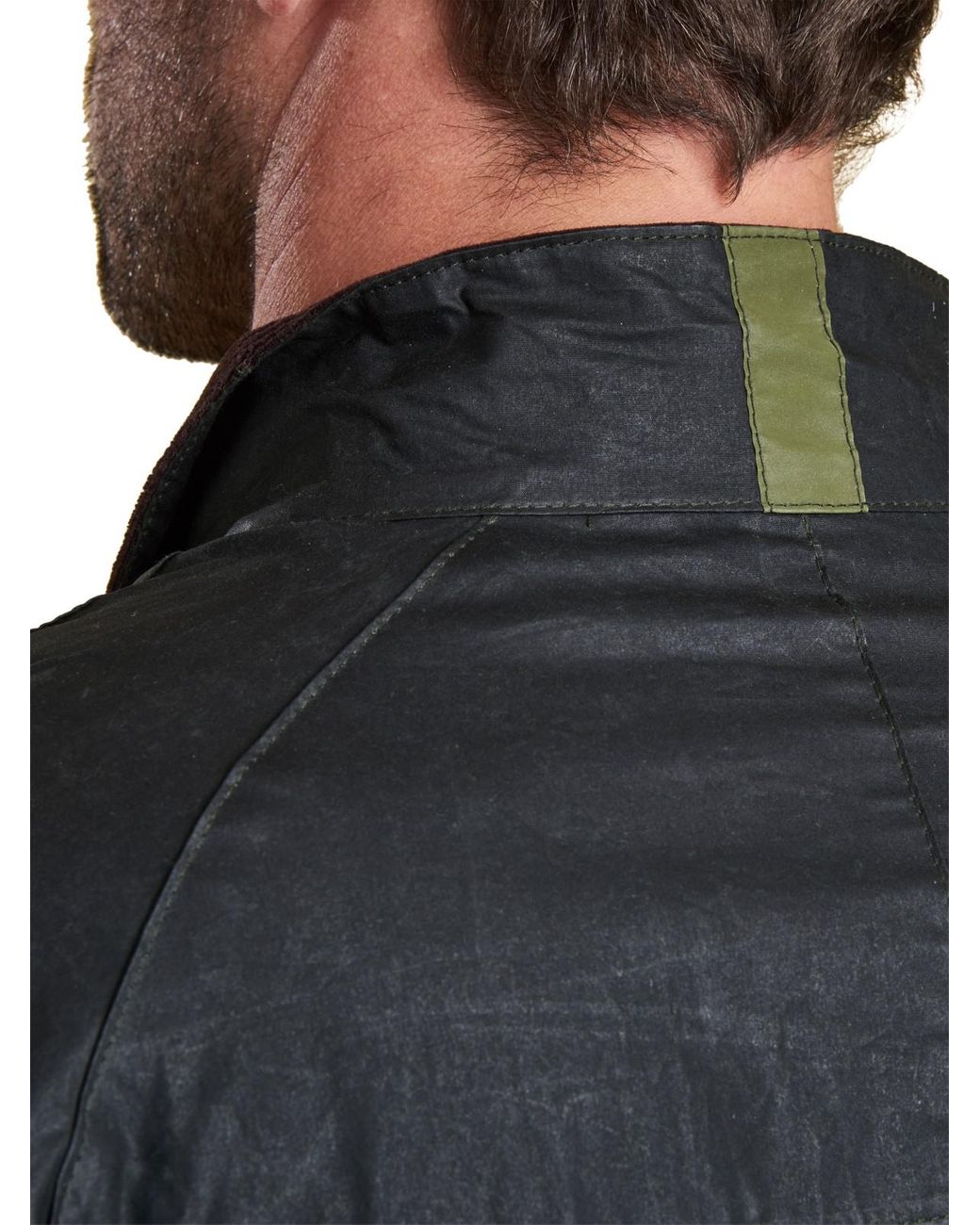Barbour X Brompton Merton Waxed Jacket in Black for Men | Lyst UK
