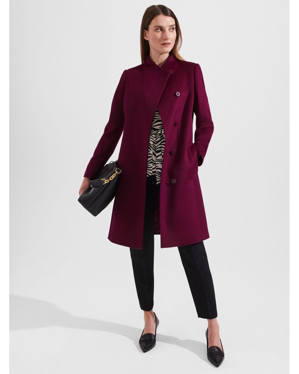 Hobbs Marissa Tailored Wool Coat