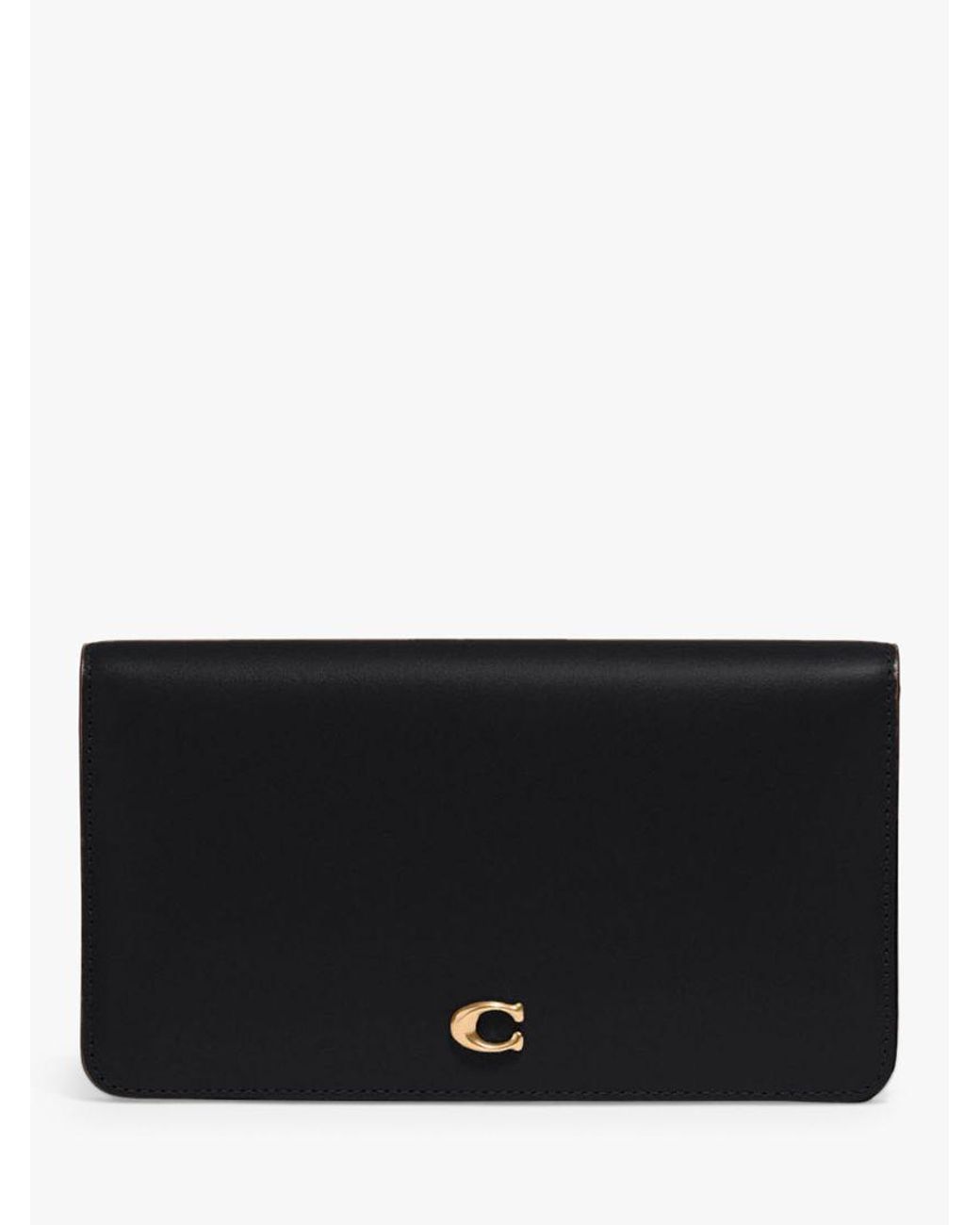 thin coach wallet