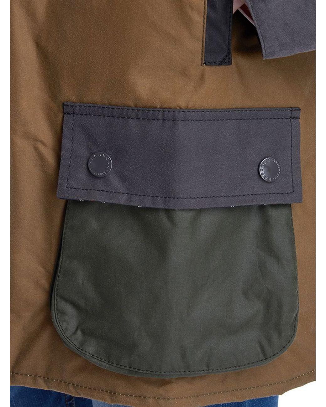 Barbour X Alexa Chung Oversized Patch Jacket Lyst UK