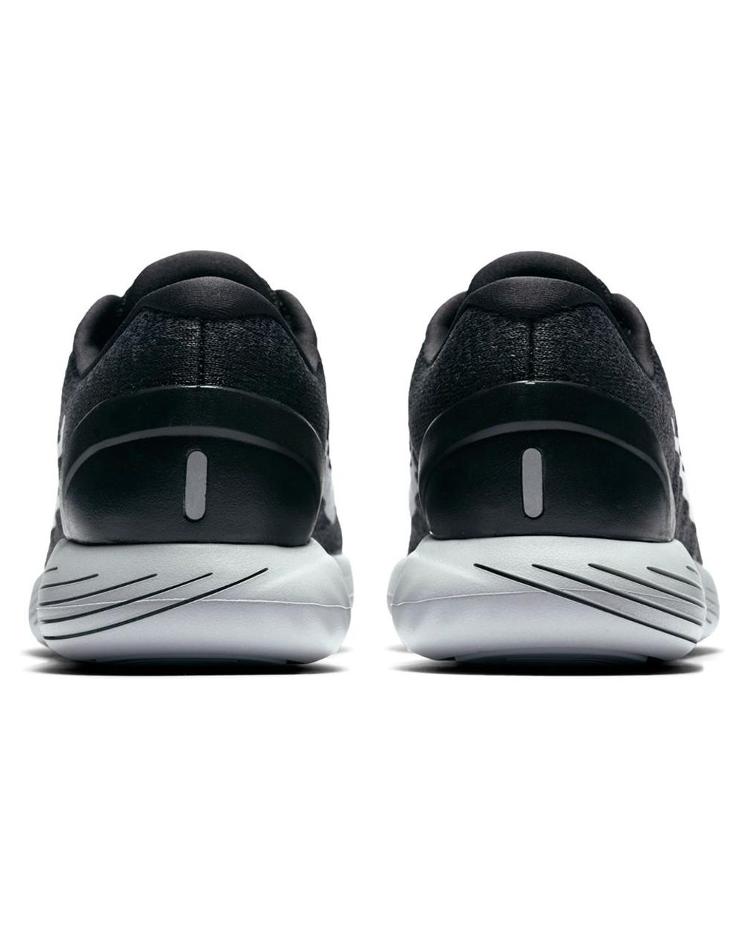 Nike Lunarglide 9 Women's Running Shoes in Black/White/Grey (Black) | Lyst  UK