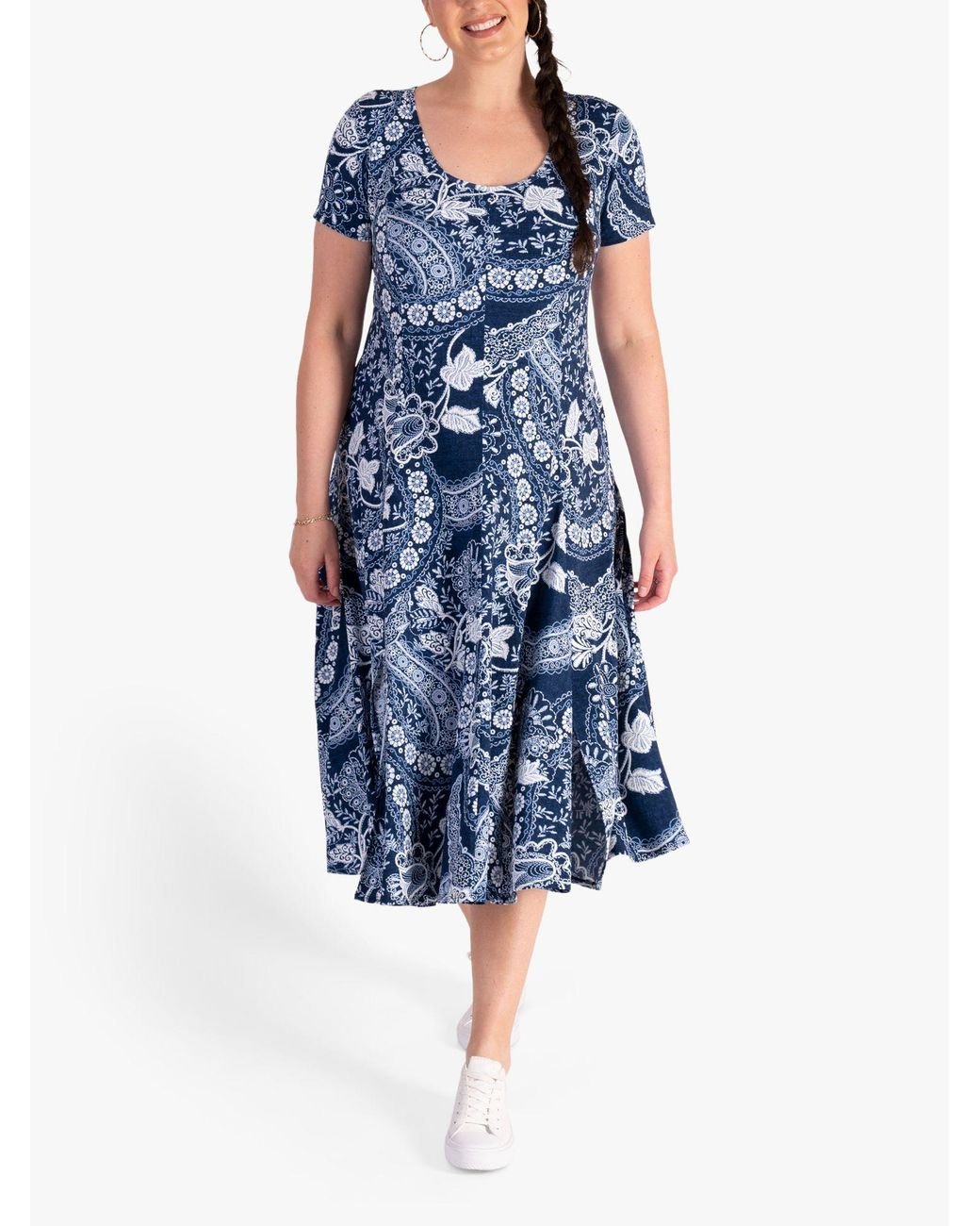 Chesca navy cheap dress