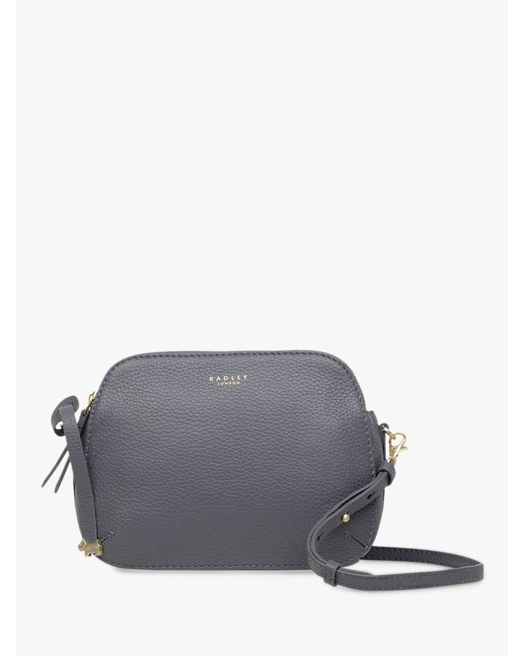 Radley Dukes Place Medium Ziptop Cross Body Bag in Grey Lyst UK