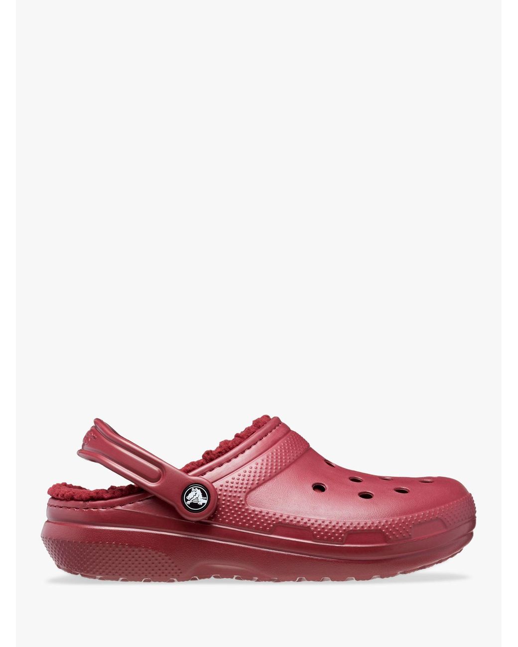 Crocs™ Classic Lined Clogs in Red | Lyst UK