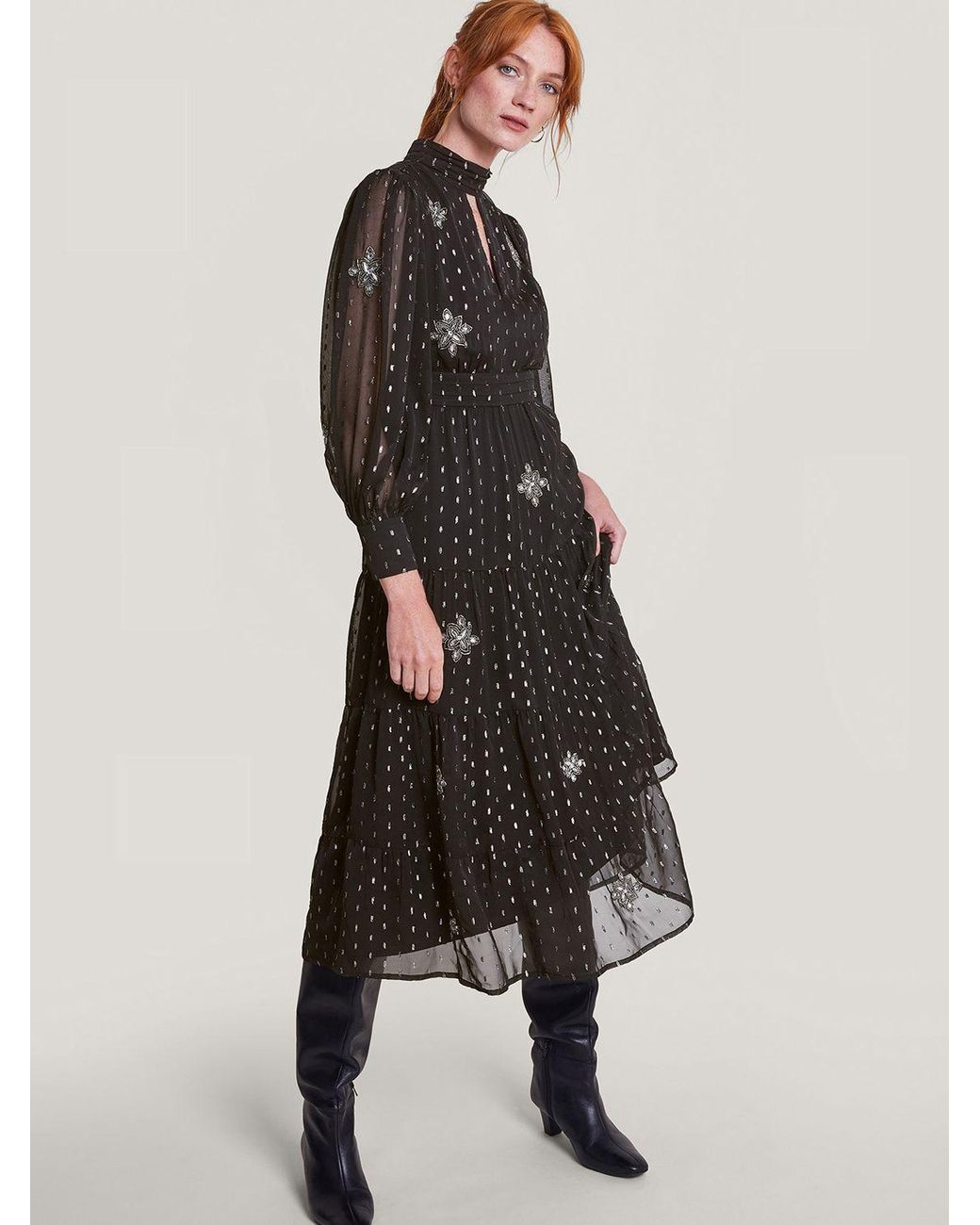 Monsoon embellished dress 2025