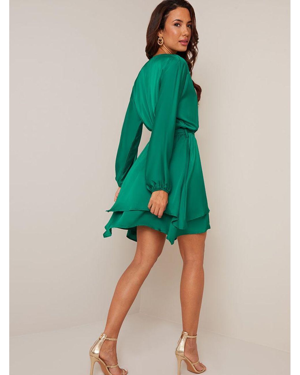 Green chi chi shop dress