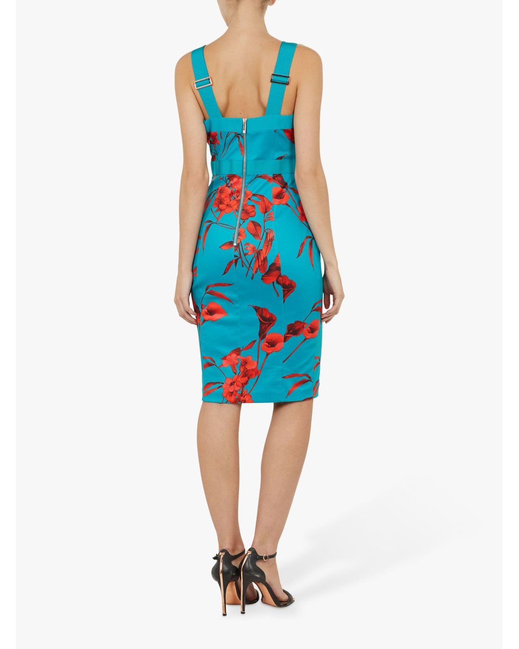 Ted baker jordja hotsell fantasia panel bodycon dress