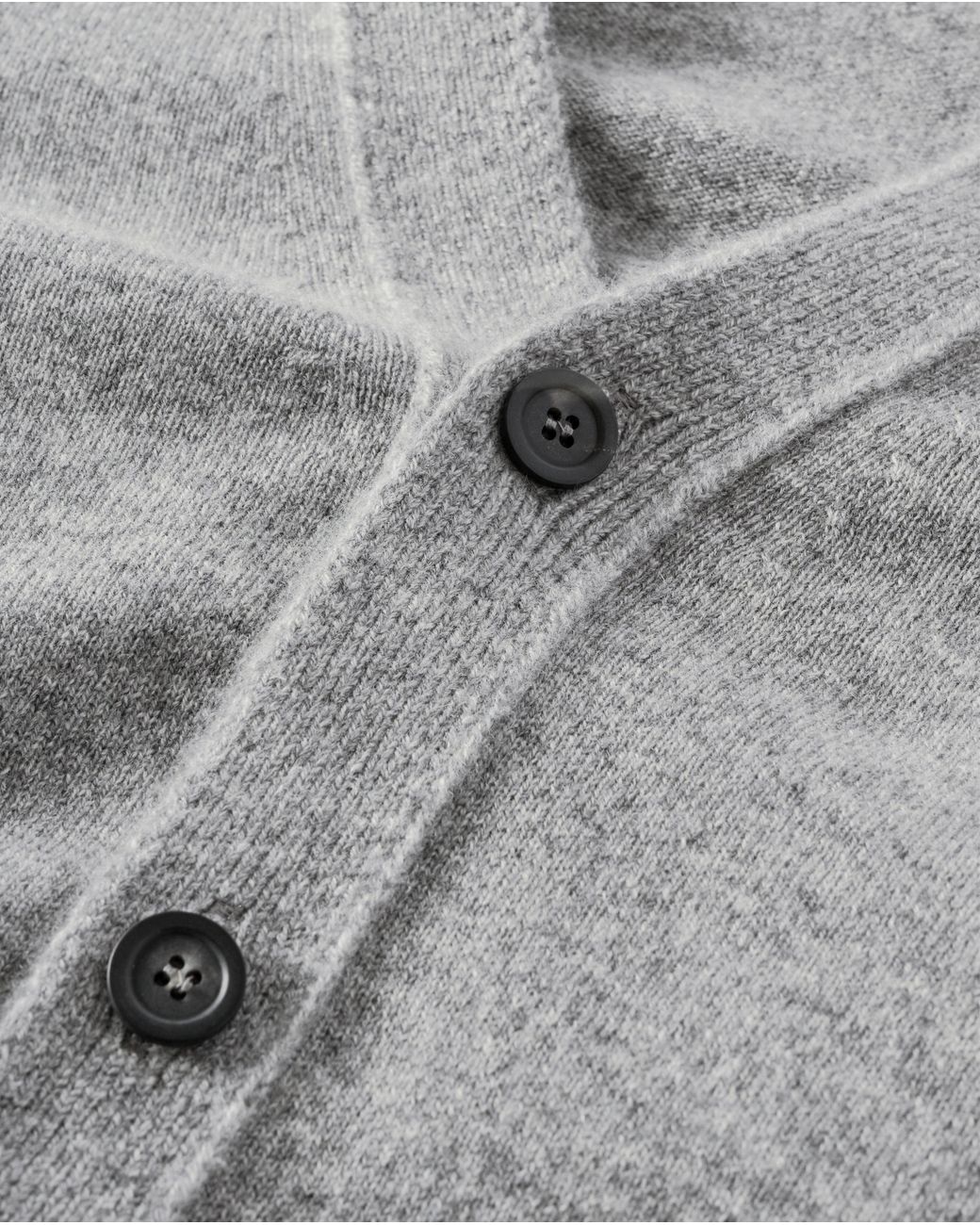 Johnstons Gray Rory Classic Cashmere Cardigan for men