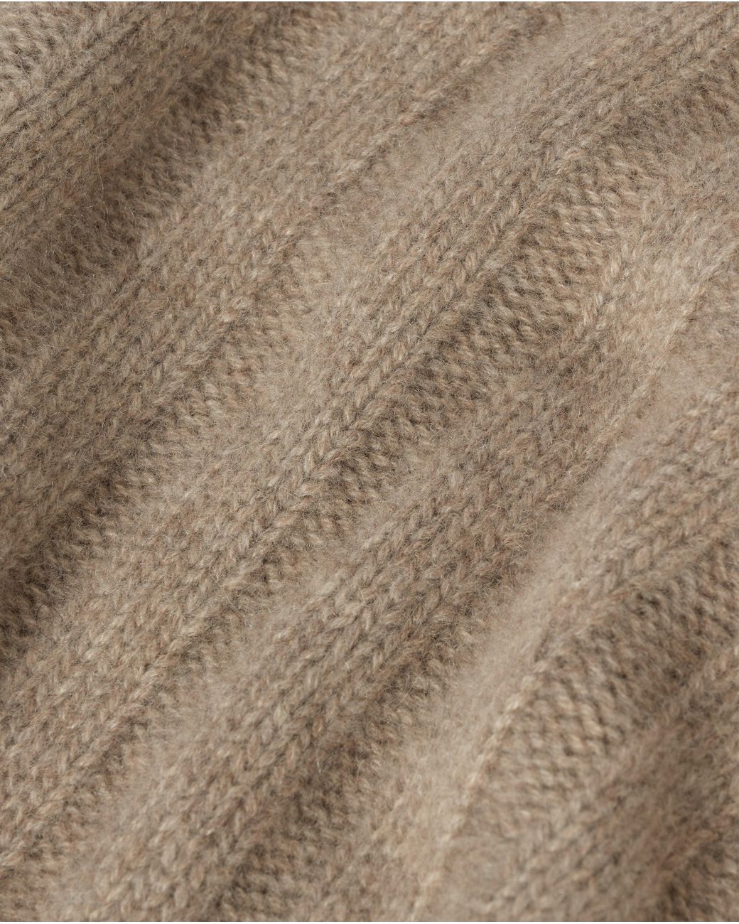 Johnstons White Peel Light Cashmere Jumper for men