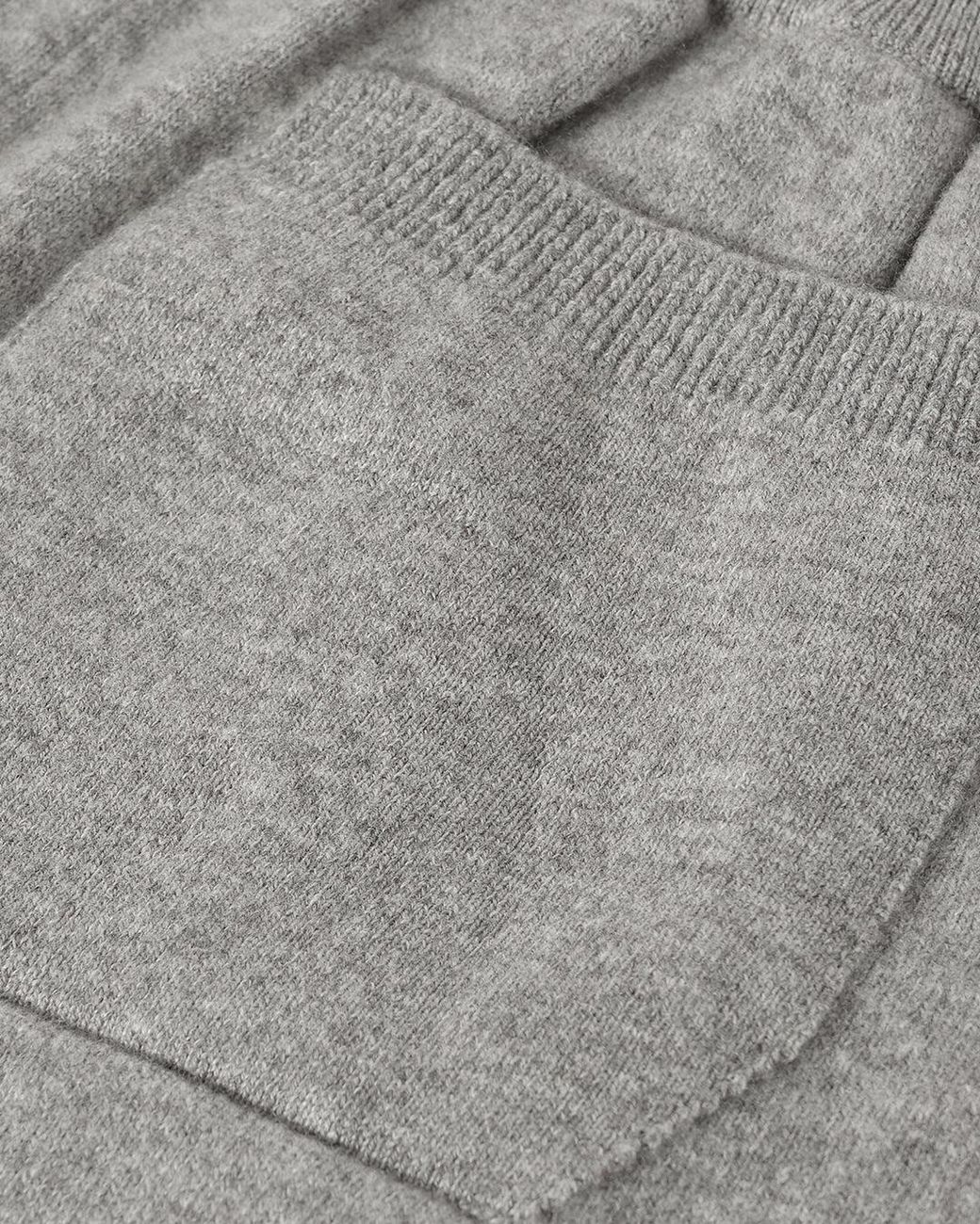 Johnstons Gray Kirk Light Cashmere Sweatpants for men