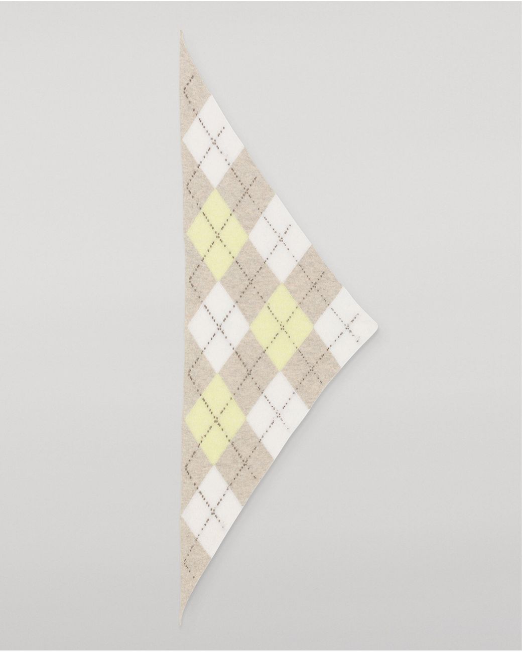 Johnstons Metallic Clan Argyle Cashmere Bandana