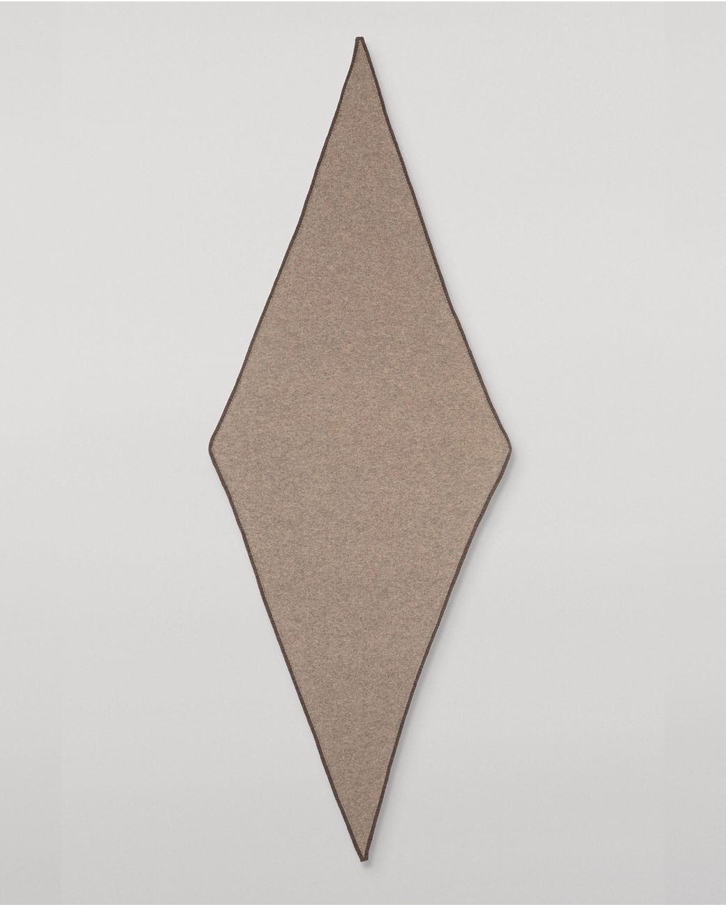 Johnstons Natural Ethel Cashmere Diamond Scarf