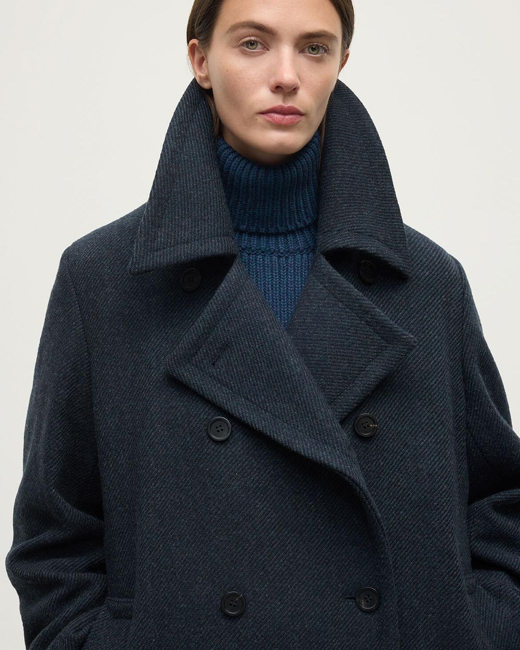 Johnstons Blue The Great Coat