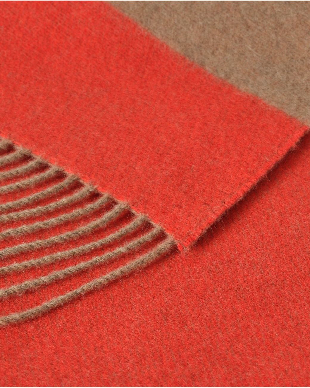 Johnstons Red Stripe Throw