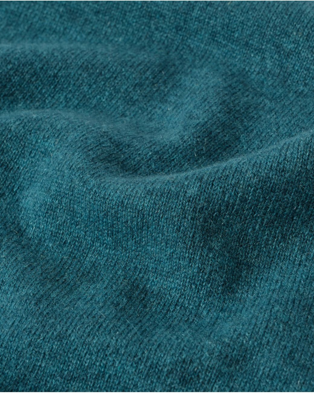 Johnstons Blue Reuben Cashmere Crew Jumper for men