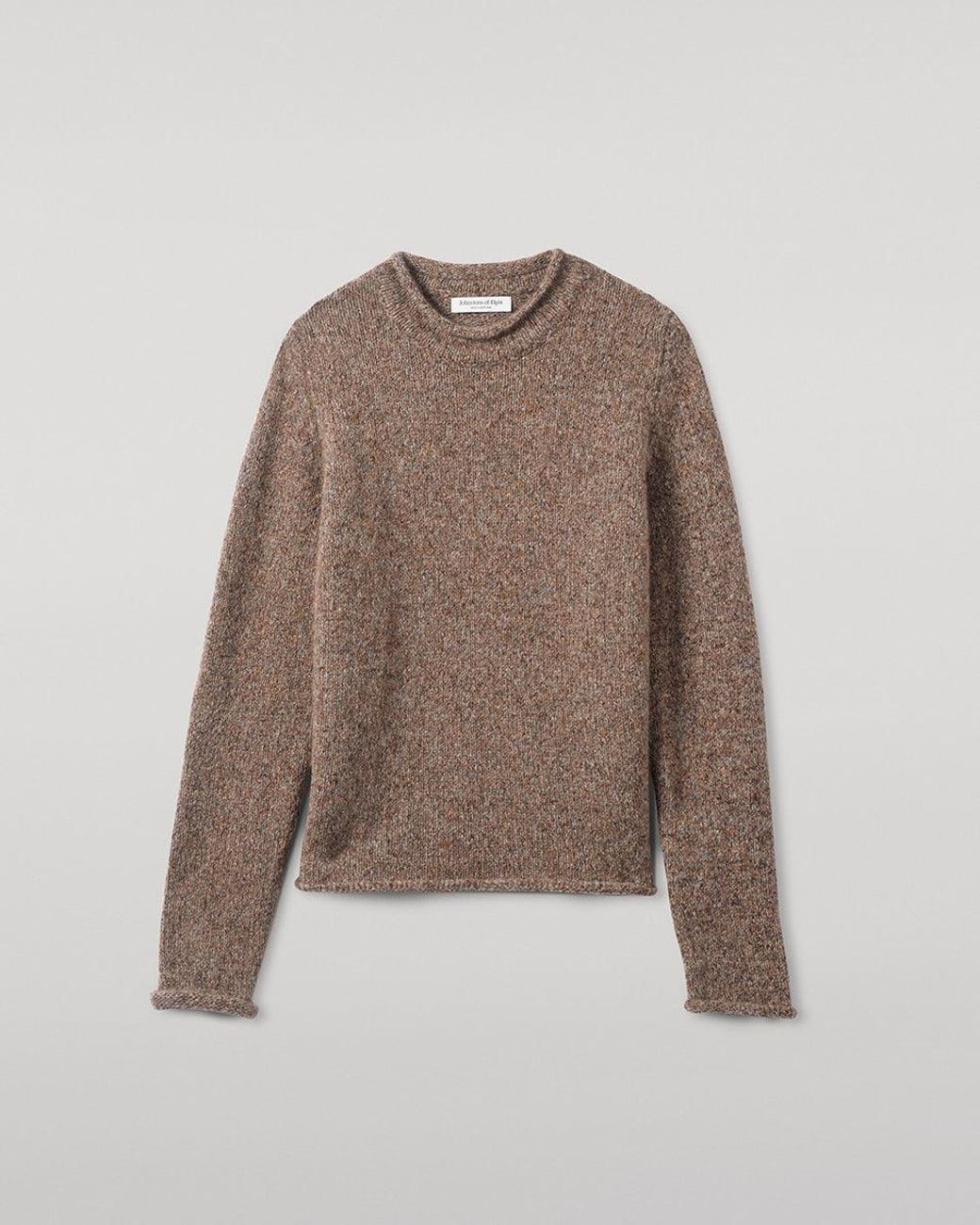 Johnstons Natural Brushed Cashmere-Silk Jumper