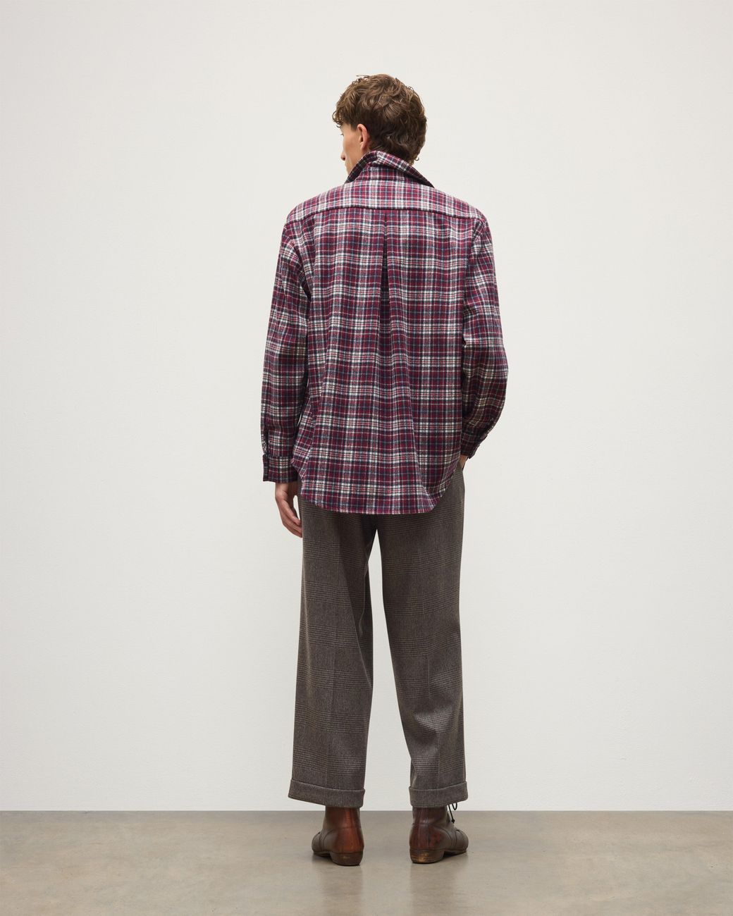 Johnstons Multicolor Capercaillie Plaid Overshirt