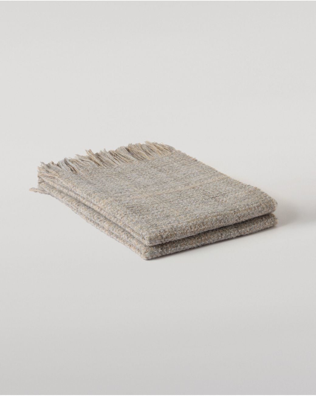 Johnstons Gray Luxury Texture & Throw