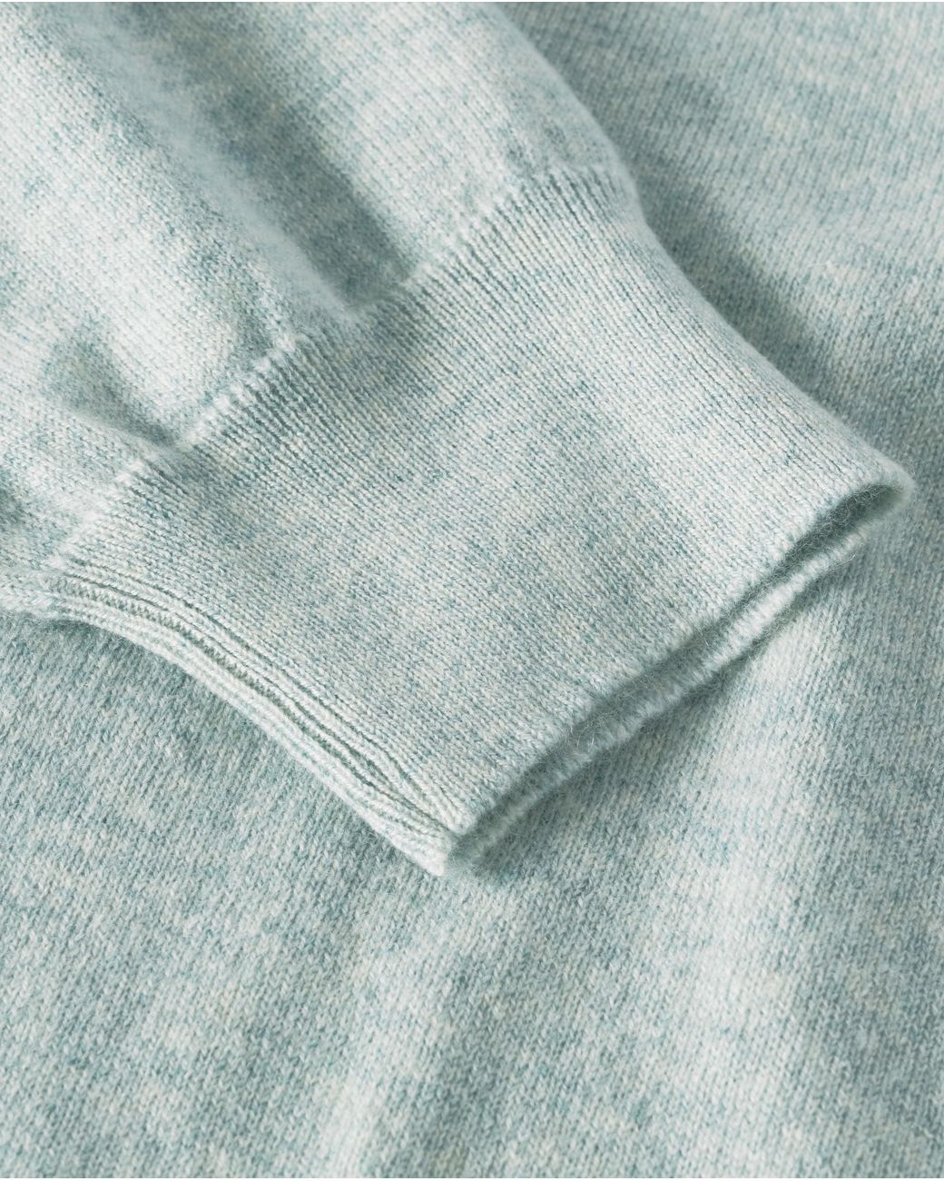 Johnstons Blue Lunan Light Classic Crew Jumper